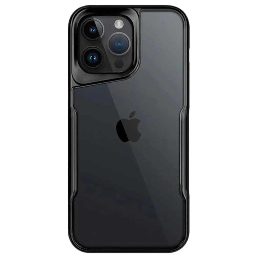 Newface Iphone 14 Pro Max Kılıf Boyi Silikon Kapak - Siyah