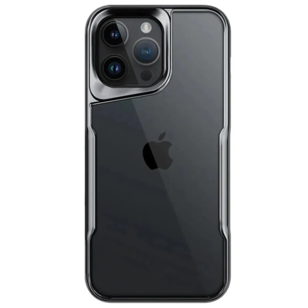 Newface Iphone 14 Pro Max Kılıf Boyi Silikon Kapak - Titan Gri