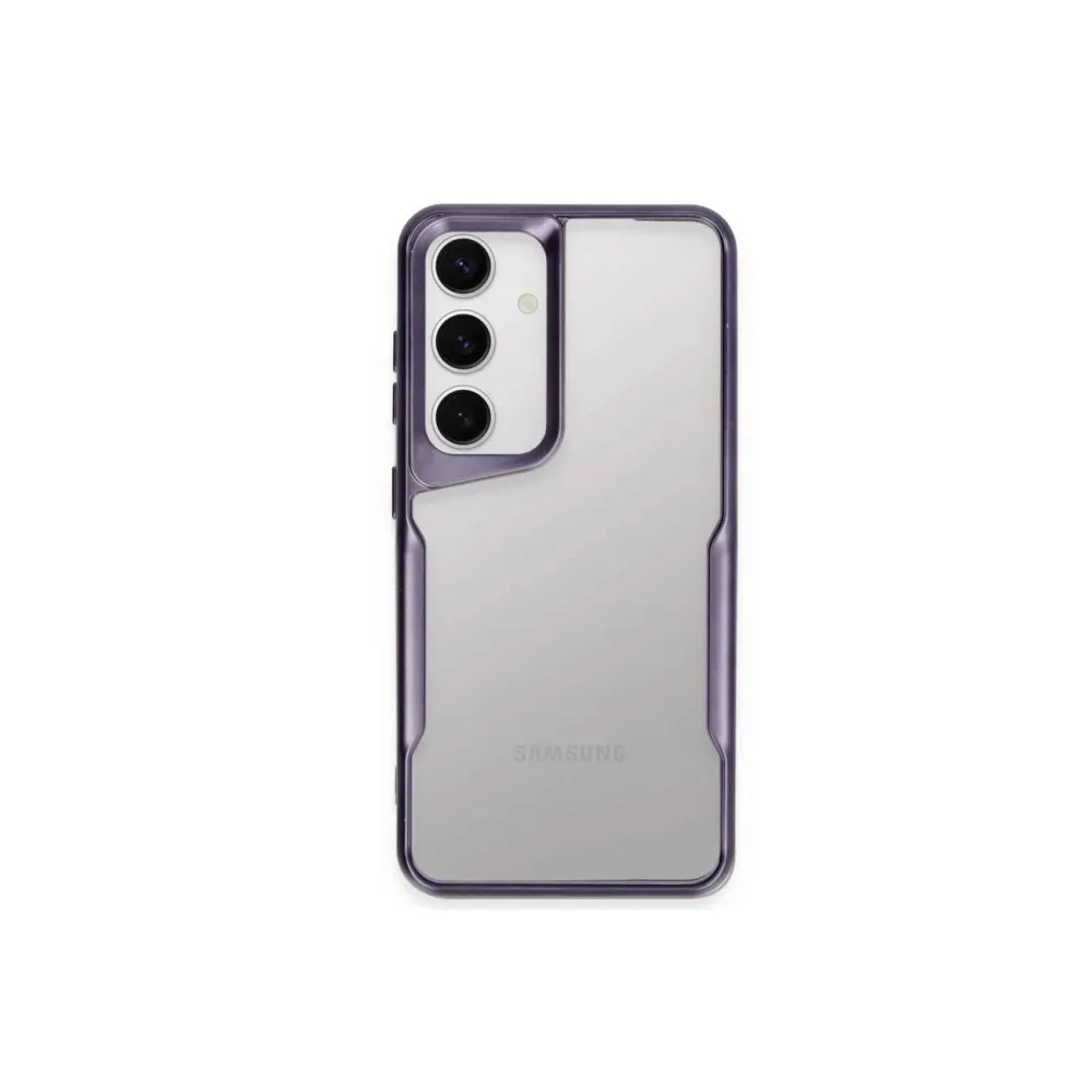 Newface Samsung Galaxy A05S Kılıf Boyi Silikon Kapak - Derin Mor