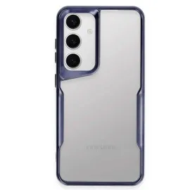 Newface Samsung Galaxy S24 Kılıf Boyi Silikon Kapak - Lacivert