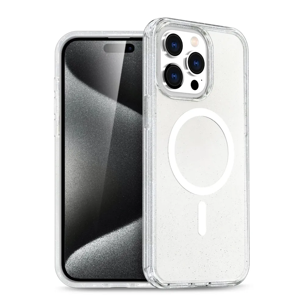 Newface Iphone 14 Pro Kılıf Glow Magsafe Kapak - Şeffaf