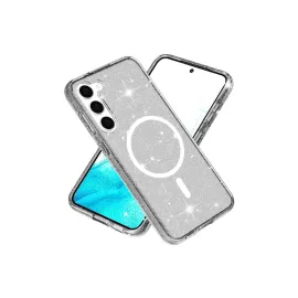 Newface Samsung Galaxy S23 Fe Kılıf Glow Magsafe Kapak - Siyah