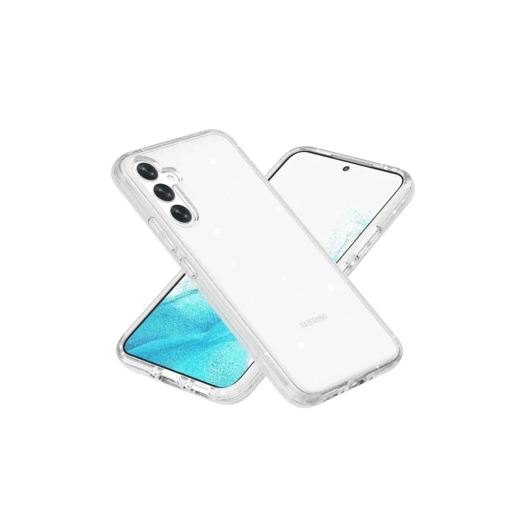 Newface Samsung Galaxy S23 Fe Kılıf Glow Magsafe Kapak - Şeffaf