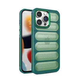 Newface Iphone 14 Pro Max Kılıf Airmax Silikon Kapak - Koyu Yeşil