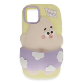 Newface Iphone 11 Kılıf Poky Karakter Silikon Kapak - Desen 5