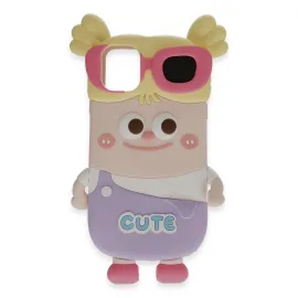 Newface Iphone 15 Pro Kılıf Poky Karakter Silikon Kapak - Desen 8