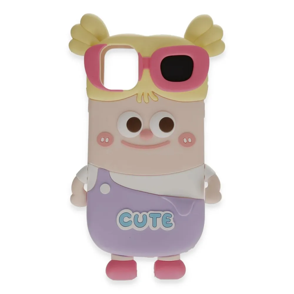 Newface Iphone 15 Pro Max Kılıf Poky Karakter Silikon Kapak - Desen 8