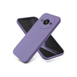 Newface Xiaomi Redmi A3 4G Kılıf First Silikon - Lila