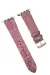 Newface Apple Watch 42mm Creeper Desenli Kordon - Pembe