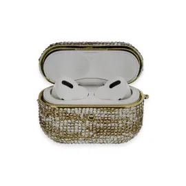 Newface Airpods Pro 2 (2.nesil) Klor Taşlı Kılıf - Desen 6