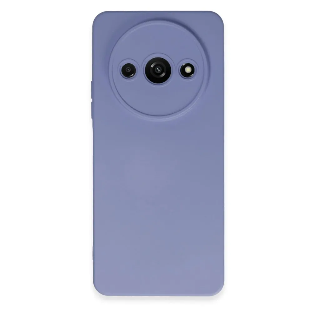 Newface Xiaomi Redmi A3 4G Kılıf Nano Içi Kadife Silikon - Lila