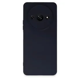 Newface Xiaomi Redmi A3 4G Kılıf Nano Içi Kadife Silikon - Lacivert
