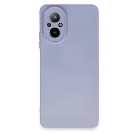 Newface Realme 12 Lite Kılıf Nano içi Kadife Silikon - Lila