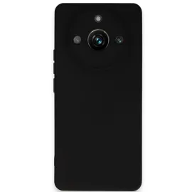 Newface Realme 11 Pro Kılıf Nano Içi Kadife Silikon - Siyah