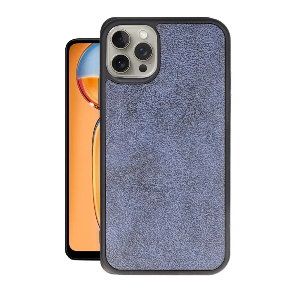 Newface Iphone 14 Pro Max Kılıf Aras Deri Kapak - Lacivert