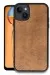 Newface Iphone 15 Kılıf Aras Deri Kapak - Taba