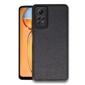 Newface Xiaomi Redmi Note 12 Pro 4G Kılıf Aras Deri Kapak - Siyah