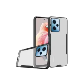 Newface Xiaomi Redmi Note 12 5G Kılıf Platin Silikon - Siyah