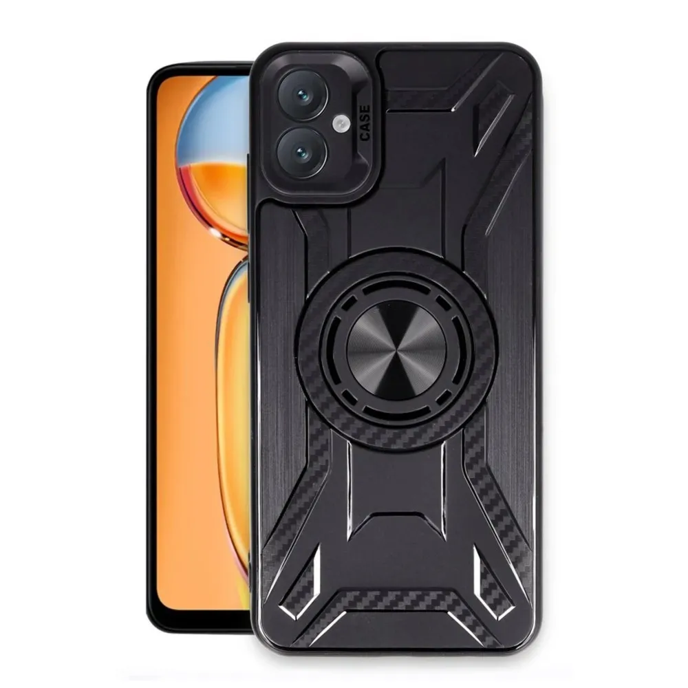 Newface Samsung Galaxy A05 Kılıf Lincoln Silikon - Siyah