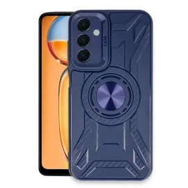 Newface Samsung Galaxy A15 4G Kılıf Lincoln Silikon - Lacivert