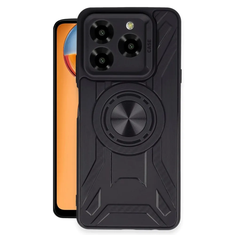 Newface General Mobile Era 30 Kılıf Lincoln Silikon - Siyah