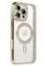 Newface Iphone 16 Pro Kılıf Joke Simli Magneticsafe Kılıf - Gold
