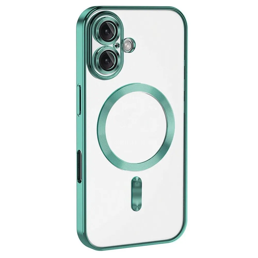 Newface Iphone 16 Plus Kılıf Kross Magneticsafe Kapak - Turkuaz