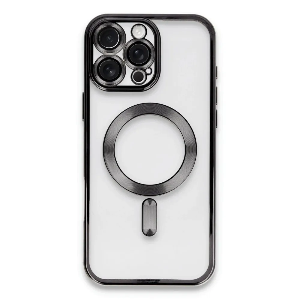 Newface Iphone 16 Pro Kılıf Kross Magneticsafe Kapak - Siyah