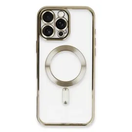 Newface Iphone 16 Pro Kılıf Kross Magneticsafe Kapak - Gold