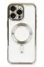Newface Iphone 16 Pro Kılıf Kross Magneticsafe Kapak - Gold