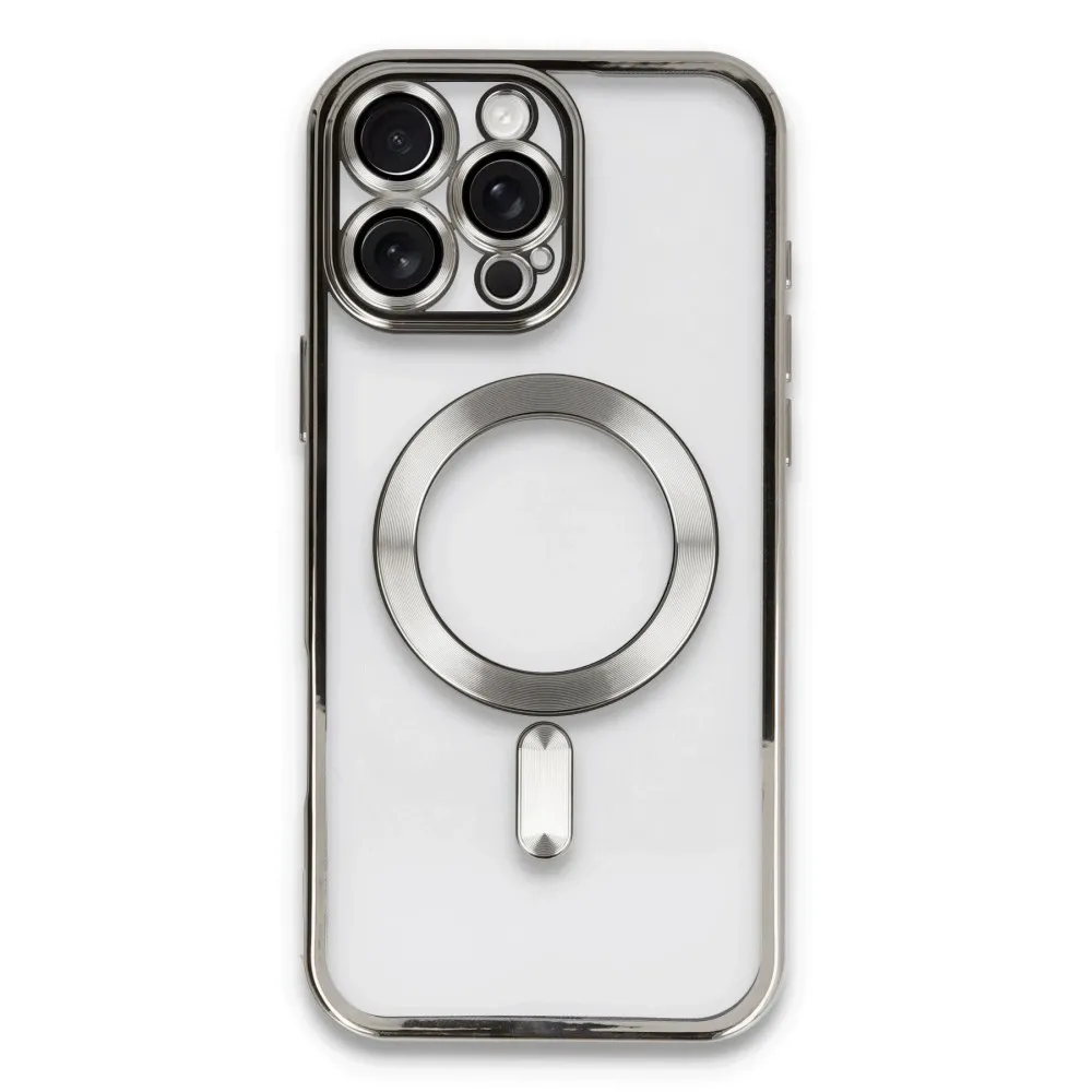 Newface Iphone 16 Pro Kılıf Kross Magneticsafe Kapak - Titan Gri