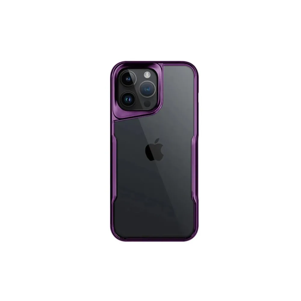 Newface Iphone 16 Pro Max Kılıf Boyi Silikon Kapak - Derin Mor