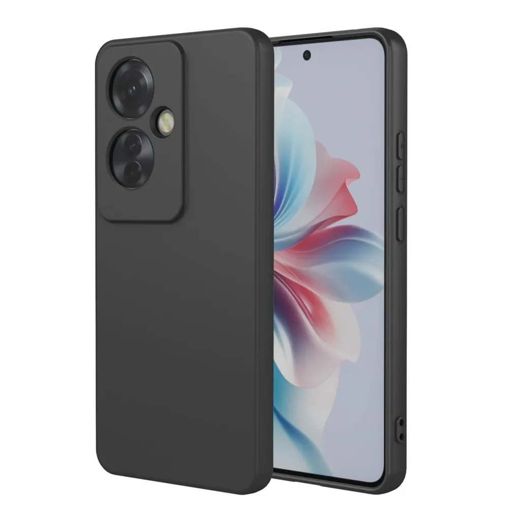 Newface Oppo Reno 11F Kılıf First Silikon - Siyah