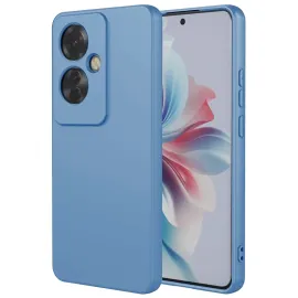 Newface Oppo Reno 11F Kılıf First Silikon - Mavi
