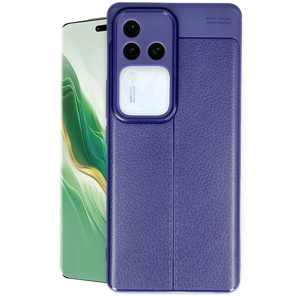 Newface Vivo V30 5G Kılıf Auto Focus Kapak - Lacivert
