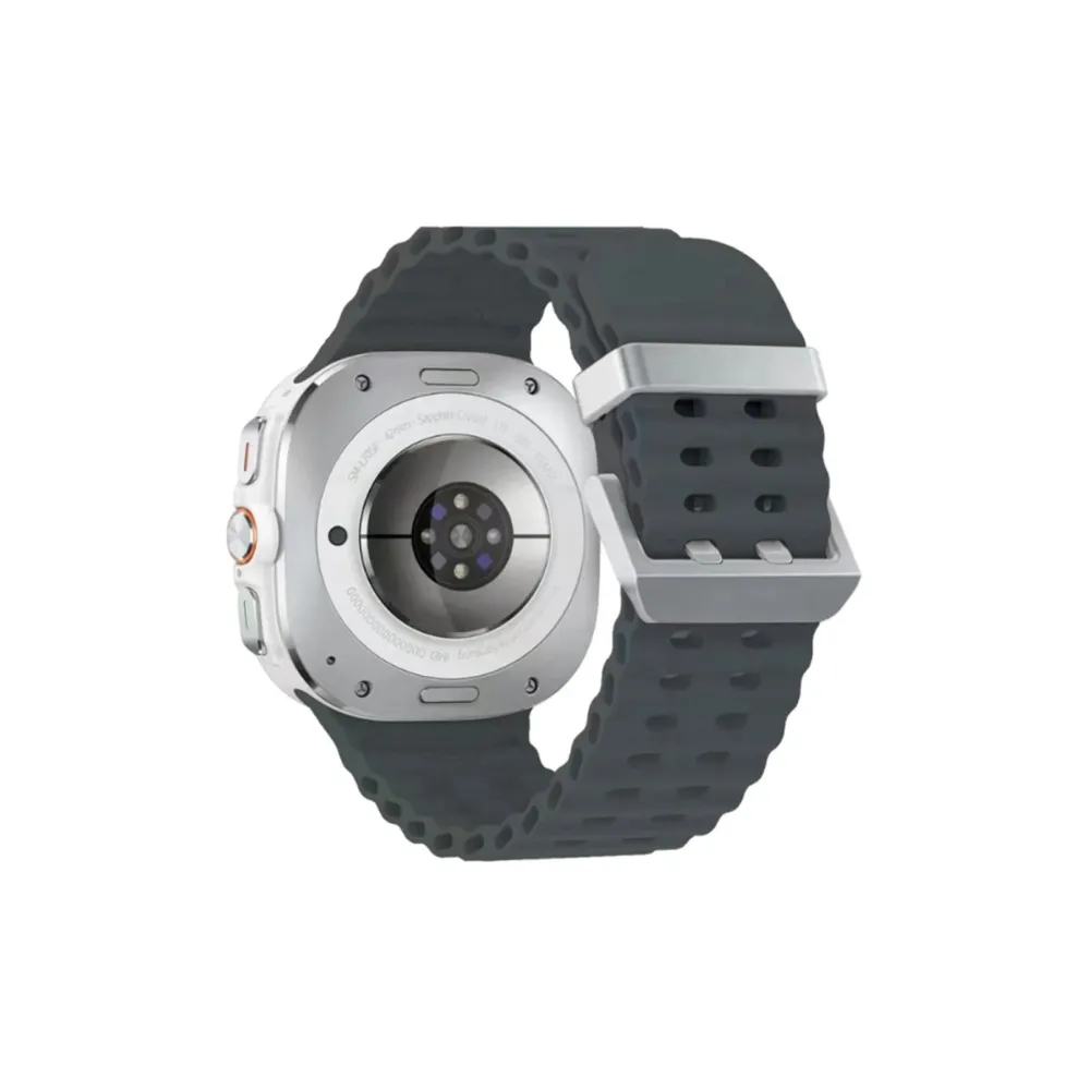 Newface Watch 7 Ultra Kr417 Rug Silikon Kordon - Koyu Gri