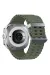 Newface Watch 7 Ultra Kr417 Rug Silikon Kordon - Koyu Yeşil