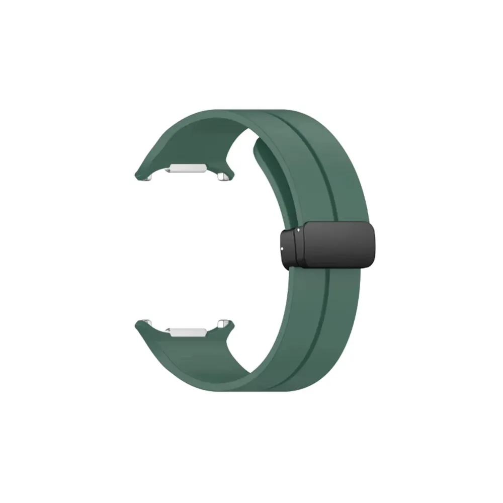 Newface Watch 7 Ultra Kr418 Tender Silikon Kordon - Koyu Yeşil