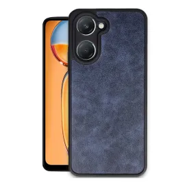 Newface Vivo Y18 Kılıf Aras Deri Kapak - Lacivert