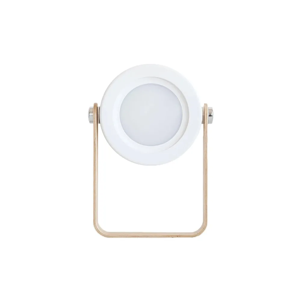 Newface Jp-Dld Kamp Lambası Görünümlü Dekoratif Gece Lambası - Beyaz