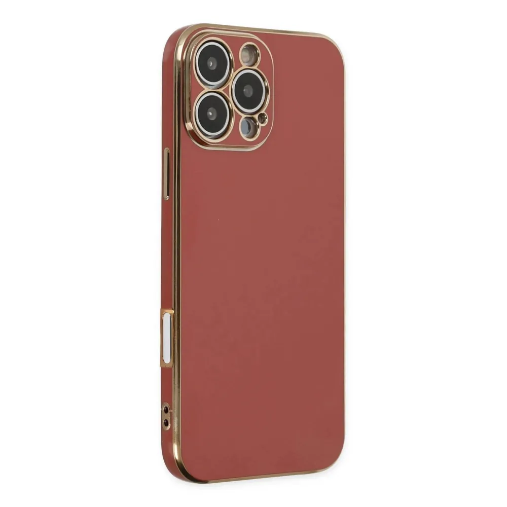 Newface Iphone 16 Pro Kılıf Volet Silikon - Kırmızı