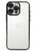 Newface Iphone 16 Pro Max Kılıf Razer Lensli Silikon - Siyah