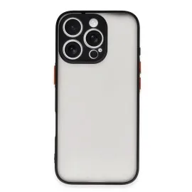 Newface Iphone 16 Pro Kılıf Montreal Silikon Kapak - Siyah