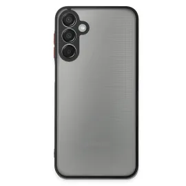 Newface Samsung Galaxy M15 Kılıf Montreal Silikon Kapak - Siyah