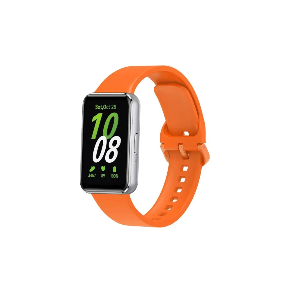 Newface Samsung Galaxy Fit 3 Klasik Kordon - Turuncu