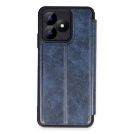 Newface Realme Note 50 4G Kılıf Flip Cover - Lacivert