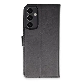 Newface Samsung Galaxy A25 5G Kılıf Trend S Plus Kapaklı Kılıf - Siyah