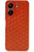 Newface Xiaomi Redmi 13C Kılıf Petek Silikon Kapak - Kırmızı
