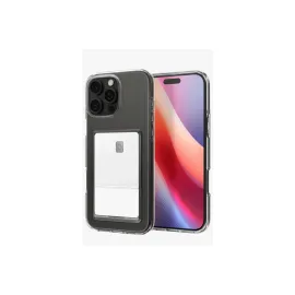 Newface Iphone 16 Pro Kılıf Kart Şeffaf Silikon - Şeffaf