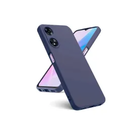 Newface Oppo A38 Kılıf First Silikon - Lacivert